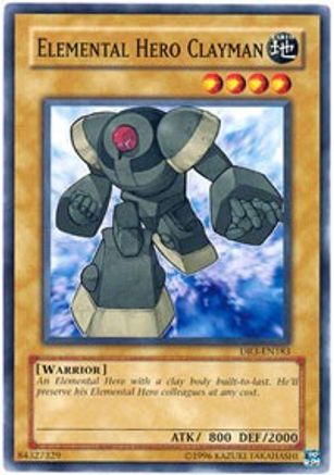 Elemental Hero Clayman (DR3-EN183) - Dark Revelation Volume 3 Unlimited - Premium Yugioh Single from Konami - Just $0.74! Shop now at Game Crave Tournament Store