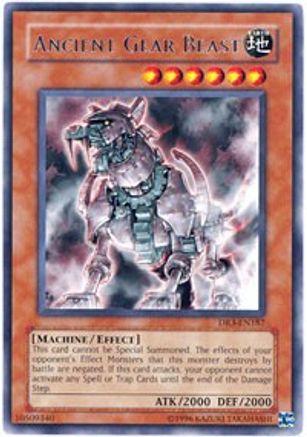 Ancient Gear Beast (DR3-EN187) - Dark Revelation Volume 3 Unlimited - Premium Yugioh Single from Konami - Just $3.98! Shop now at Game Crave Tournament Store