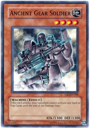 Ancient Gear Soldier (DR3-EN188) - Dark Revelation Volume 3 Unlimited - Premium Yugioh Single from Konami - Just $1.20! Shop now at Game Crave Tournament Store