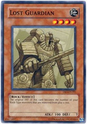 Lost Guardian (DR3-EN191) - Dark Revelation Volume 3 Unlimited - Premium Yugioh Single from Konami - Just $0.25! Shop now at Game Crave Tournament Store