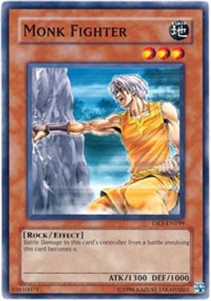 Monk Fighter (DR3-EN199) - Dark Revelation Volume 3 Unlimited - Premium Yugioh Single from Konami - Just $0.28! Shop now at Game Crave Tournament Store