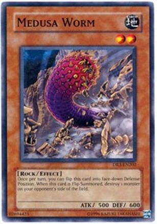 Medusa Worm (DR3-EN202) - Dark Revelation Volume 3 Unlimited - Premium Yugioh Single from Konami - Just $0.63! Shop now at Game Crave Tournament Store