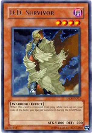 D.D. Survivor (DR3-EN203) - Dark Revelation Volume 3 Unlimited - Premium Yugioh Single from Konami - Just $1! Shop now at Game Crave Tournament Store