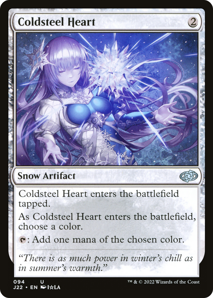 Coldsteel Heart (J22-094) - Jumpstart 2022: (snow) - Premium MTG Single from Wizards of the Coast - Just $3.80! Shop now at Game Crave Tournament Store