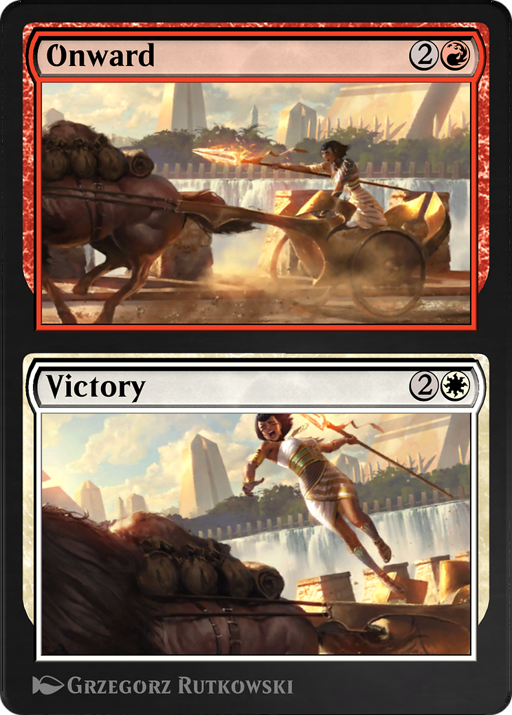 Onward // Victory (AKR-250) - Amonkhet Remastered - Premium MTG Single from Wizards of the Coast - Just $0! Shop now at Game Crave Tournament Store