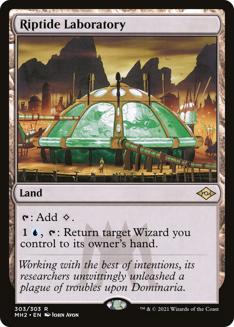 Riptide Laboratory (MH2-303) - Modern Horizons 2 - Premium MTG Single from Wizards of the Coast - Just $0.08! Shop now at Game Crave Tournament Store