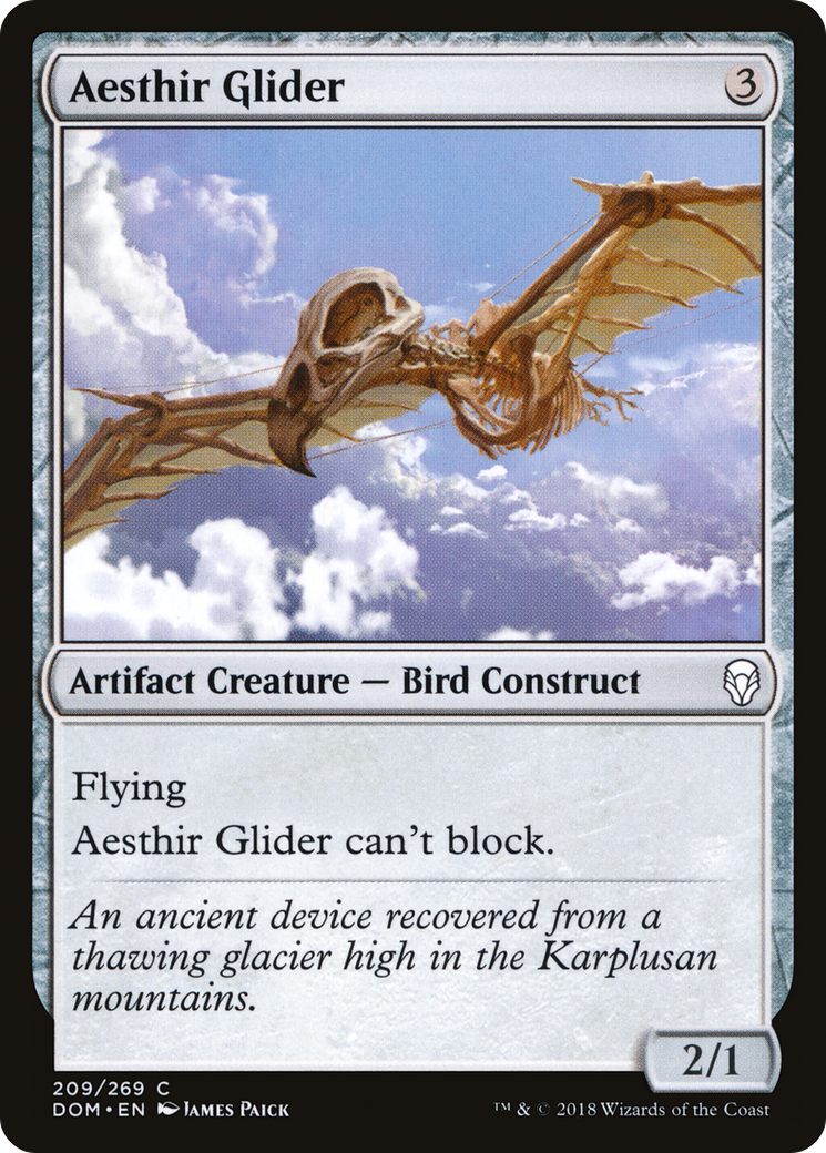 Aesthir Glider (DOM-209) - Dominaria - Premium MTG Single from Wizards of the Coast - Just $0.25! Shop now at Game Crave Tournament Store