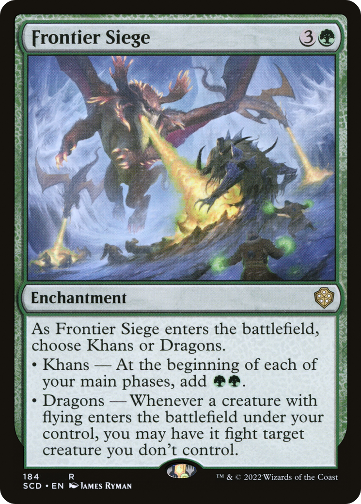 Frontier Siege (SCD-184) - Starter Commander Decks - Premium MTG Single from Wizards of the Coast - Just $0.09! Shop now at Game Crave Tournament Store