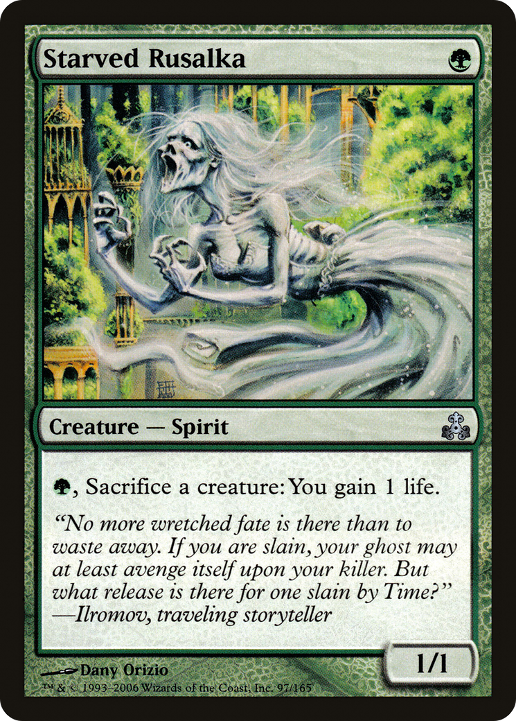Starved Rusalka (GPT-097) - Guildpact - Premium MTG Single from Wizards of the Coast - Just $0.08! Shop now at Game Crave Tournament Store