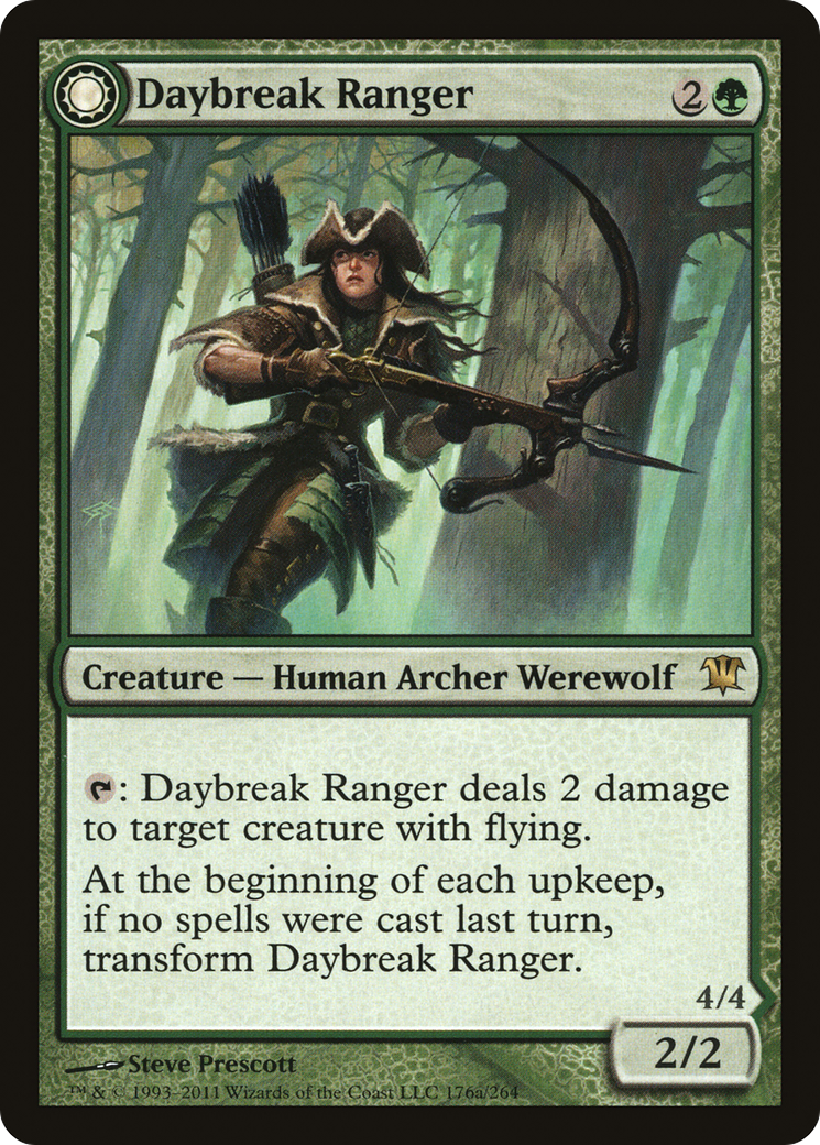 Daybreak Ranger // Nightfall Predator (ISD-176) - Innistrad: (Double Faced Transform) - Premium MTG Single from Wizards of the Coast - Just $0.13! Shop now at Game Crave Tournament Store