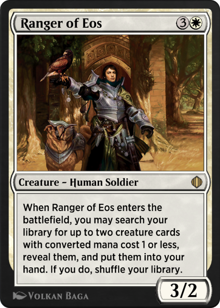 Ranger of Eos (HA2-002) - Historic Anthology 2 - Premium MTG Single from Wizards of the Coast - Just $0! Shop now at Game Crave Tournament Store