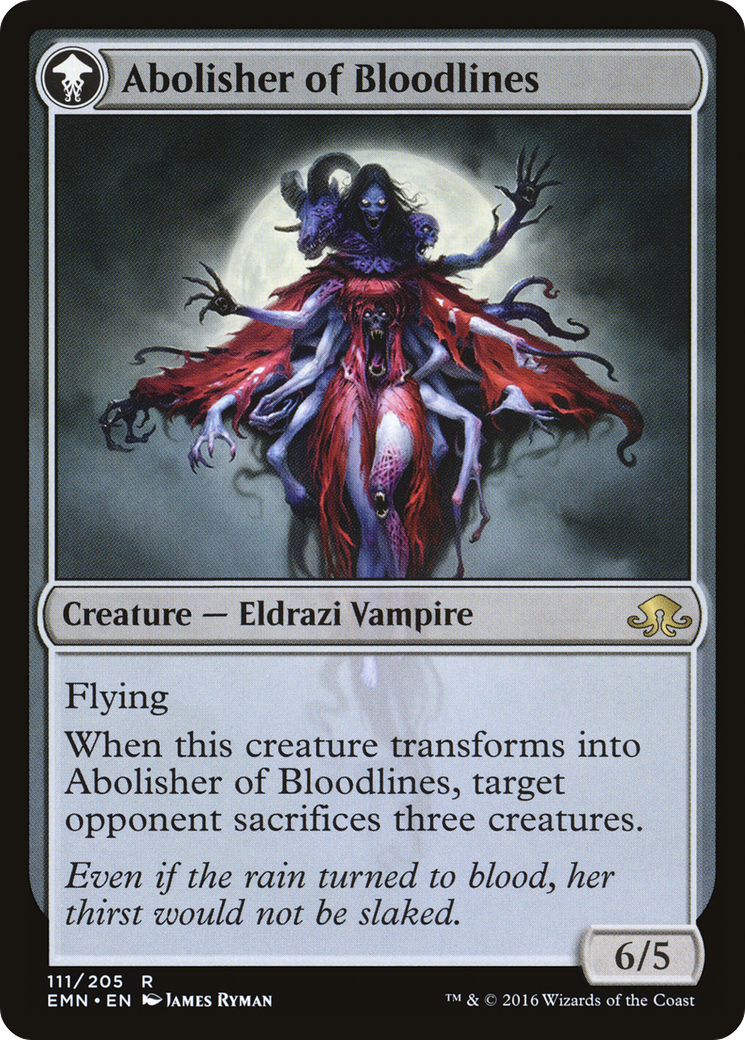 Voldaren Pariah // Abolisher of Bloodlines (EMN-111) - Eldritch Moon: (mooneldrazidfc) - Premium MTG Single from Wizards of the Coast - Just $0.33! Shop now at Game Crave Tournament Store