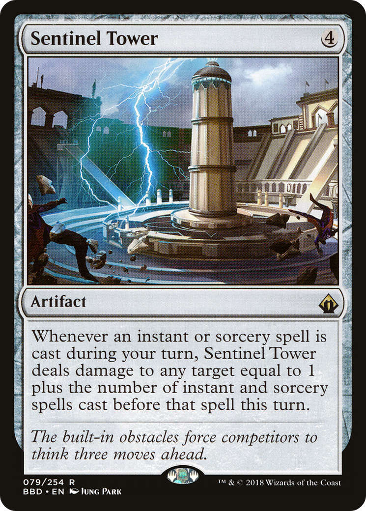 Sentinel Tower (BBD-079) - Battlebond - Premium MTG Single from Wizards of the Coast - Just $0.46! Shop now at Game Crave Tournament Store
