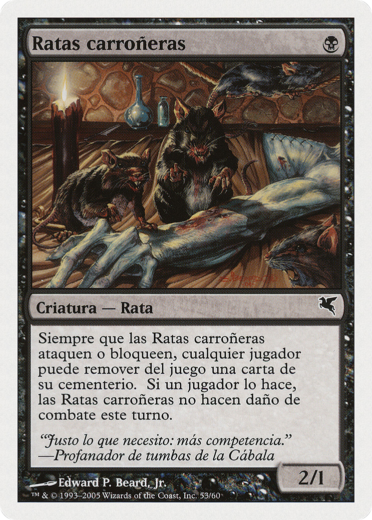 Carrion Rats (PSAL-A53) - Salvat 2005 - Premium MTG Single from Wizards of the Coast - Just $0! Shop now at Game Crave Tournament Store