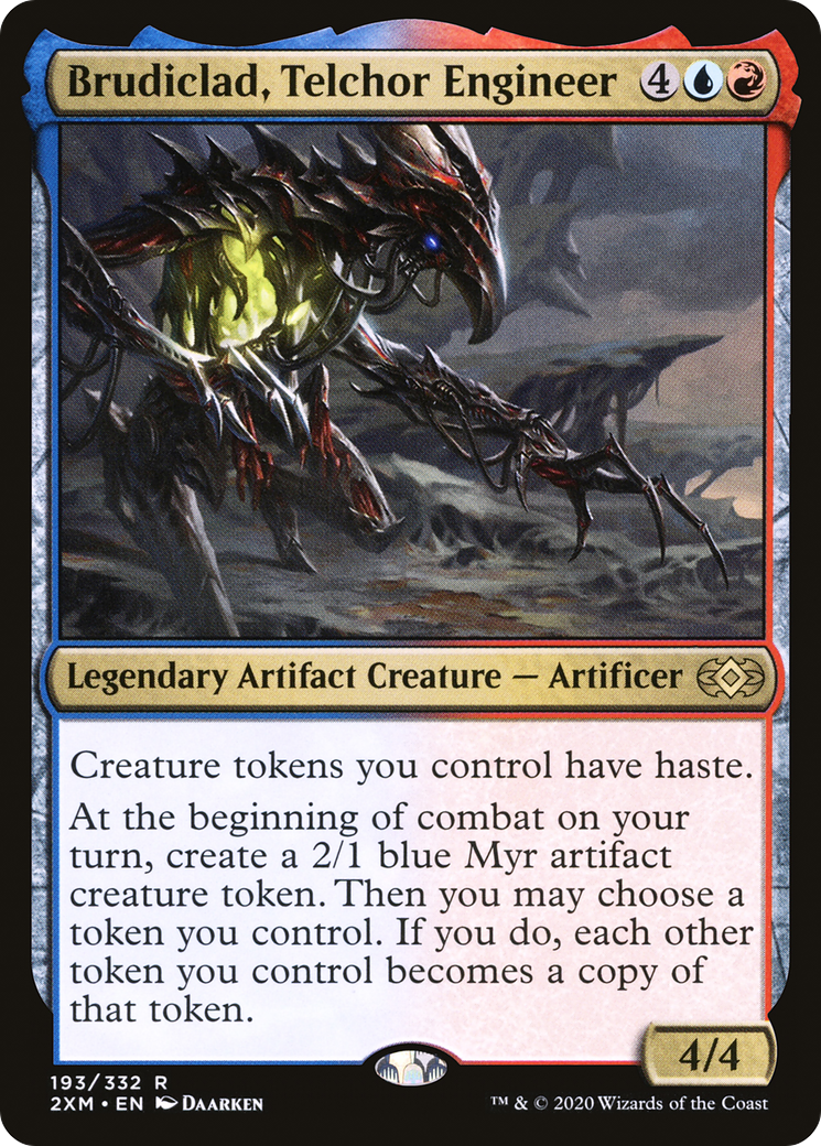Brudiclad, Telchor Engineer (2XM-193) - Double Masters - Premium MTG Single from Wizards of the Coast - Just $0.20! Shop now at Game Crave Tournament Store