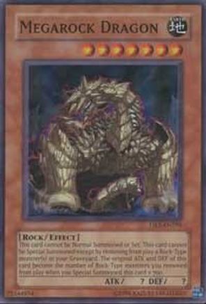 Megarock Dragon (DR3-EN195) - Dark Revelation Volume 3 Unlimited - Premium Yugioh Single from Konami - Just $5.59! Shop now at Game Crave Tournament Store