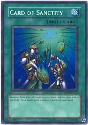 Card of Sanctity (DR3-EN217) - Dark Revelation Volume 3 Unlimited - Premium Yugioh Single from Konami - Just $8.94! Shop now at Game Crave Tournament Store