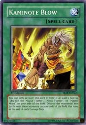 Kaminote Blow (DR3-EN222) - Dark Revelation Volume 3 Unlimited - Premium Yugioh Single from Konami - Just $0.25! Shop now at Game Crave Tournament Store