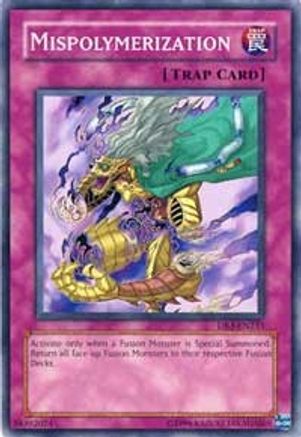 Mispolymerization (DR3-EN233) - Dark Revelation Volume 3 Unlimited - Premium Yugioh Single from Konami - Just $0.09! Shop now at Game Crave Tournament Store