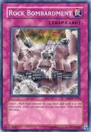 Rock Bombardment (DR3-EN235) - Dark Revelation Volume 3 Unlimited - Premium Yugioh Single from Konami - Just $0.25! Shop now at Game Crave Tournament Store
