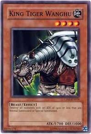 King Tiger Wanghu (CP01-EN014) - Champion Pack 1 Unlimited - Premium Yugioh Single from Konami - Just $4.25! Shop now at Game Crave Tournament Store