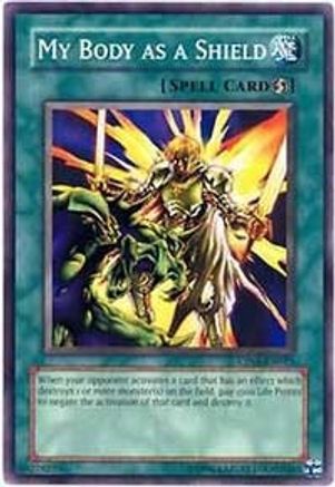 My Body as a Shield (CP01-EN015) - Champion Pack 1 Unlimited - Premium Yugioh Single from Konami - Just $1.73! Shop now at Game Crave Tournament Store