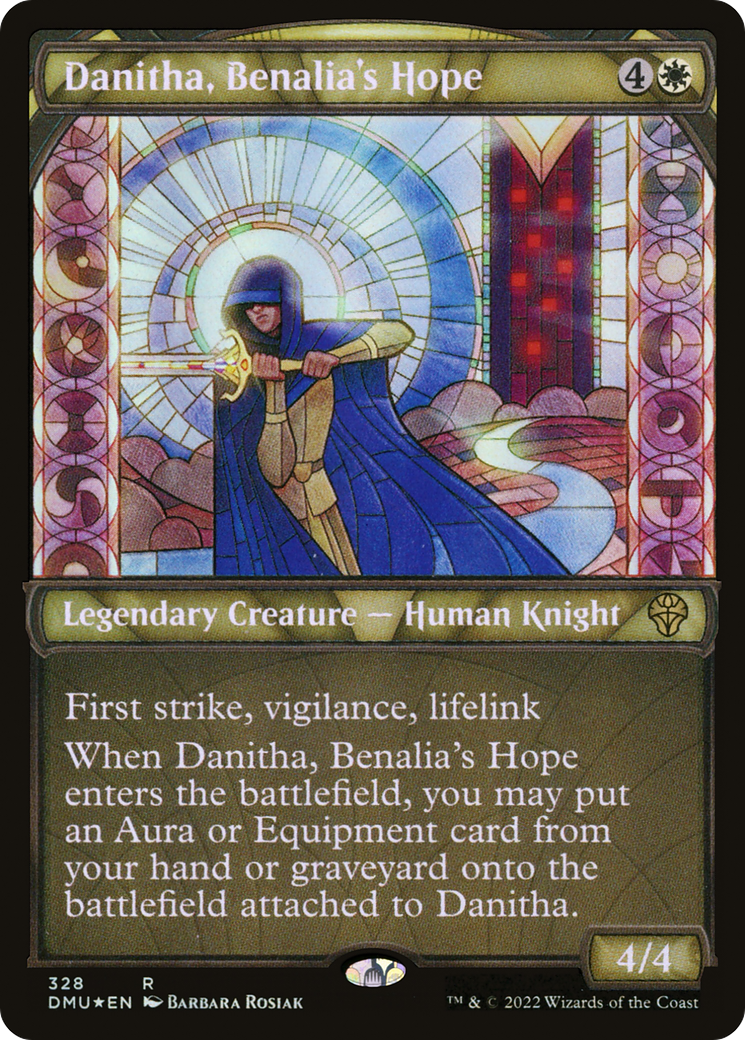 Danitha, Benalia's Hope (DMU-328) - Dominaria United: (Showcase) Foil - Premium MTG Single from Wizards of the Coast - Just $0.20! Shop now at Game Crave Tournament Store