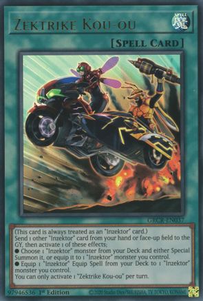Zektrike Kou-ou (GRCR-EN037) - The Grand Creators 1st Edition - Premium Yugioh Single from Konami - Just $0.25! Shop now at Game Crave Tournament Store
