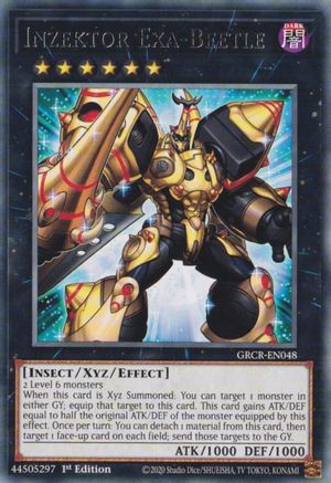 Inzektor Exa-Beetle (GRCR-EN048) - The Grand Creators 1st Edition - Premium Yugioh Single from Konami - Just $0.25! Shop now at Game Crave Tournament Store