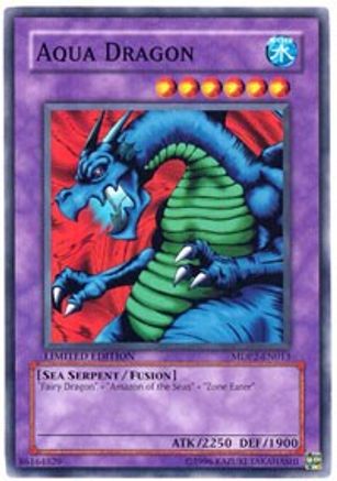 Aqua Dragon (MDP2-EN013) - McDonald's Promo Series 2 Limited - Premium Yugioh Single from Konami - Just $0.74! Shop now at Game Crave Tournament Store