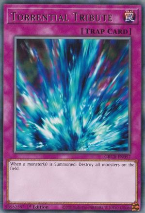 Torrential Tribute (GRCR-EN057) - The Grand Creators 1st Edition - Premium Yugioh Single from Konami - Just $0.26! Shop now at Game Crave Tournament Store