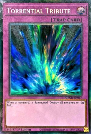 Torrential Tribute (CR) (GRCR-EN057) - The Grand Creators 1st Edition - Premium Yugioh Single from Konami - Just $9.26! Shop now at Game Crave Tournament Store