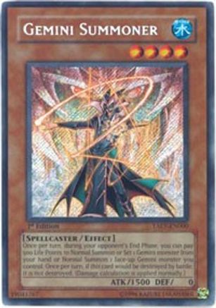 Gemini Summoner (TAEV-EN000) - Tactical Evolution 1st Edition - Premium Yugioh Single from Konami - Just $10.90! Shop now at Game Crave Tournament Store