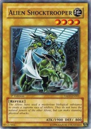 Alien Shocktrooper (TAEV-EN001) - Tactical Evolution 1st Edition - Premium Yugioh Single from Konami - Just $0.35! Shop now at Game Crave Tournament Store