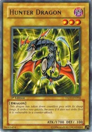 Hunter Dragon (TAEV-EN004) - Tactical Evolution 1st Edition - Premium Yugioh Single from Konami - Just $0.77! Shop now at Game Crave Tournament Store