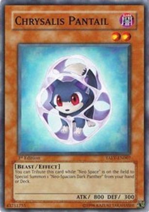 Chrysalis Pantail (TAEV-EN007) - Tactical Evolution Unlimited - Premium Yugioh Single from Konami - Just $0.36! Shop now at Game Crave Tournament Store