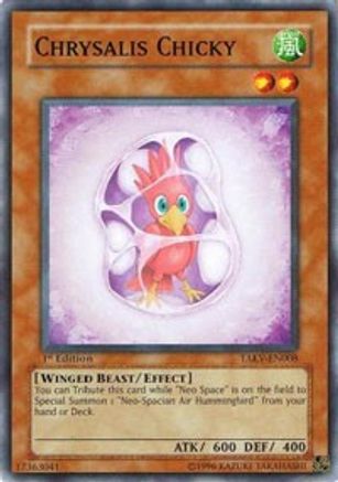 Chrysalis Chicky (TAEV-EN008) - Tactical Evolution Unlimited - Premium Yugioh Single from Konami - Just $0.25! Shop now at Game Crave Tournament Store