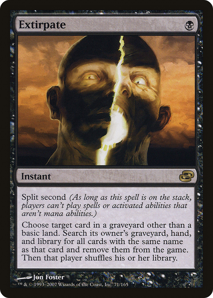 Extirpate (PLC-071) - Planar Chaos - Premium MTG Single from Wizards of the Coast - Just $1.74! Shop now at Game Crave Tournament Store