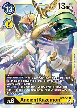 AncientKazemon (BT7-042) - Next Adventure Foil - Premium Digimon Single from Bandai - Just $0.08! Shop now at Game Crave Tournament Store