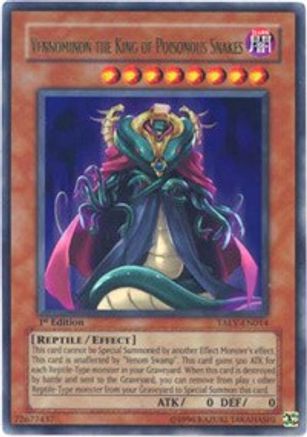 Vennominon the King of Poisonous Snakes (TAEV-EN014) - Tactical Evolution 1st Edition - Premium Yugioh Single from Konami - Just $0.46! Shop now at Game Crave Tournament Store