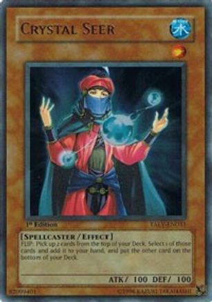 Crystal Seer (TAEV-EN031) - Tactical Evolution 1st Edition - Premium Yugioh Single from Konami - Just $1.74! Shop now at Game Crave Tournament Store