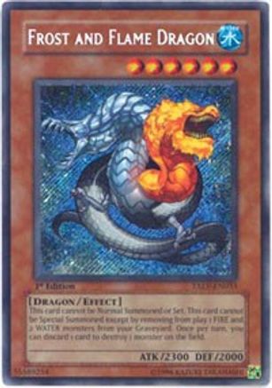Frost and Flame Dragon (TAEV-EN033) - Tactical Evolution Unlimited - Premium Yugioh Single from Konami - Just $20.29! Shop now at Game Crave Tournament Store
