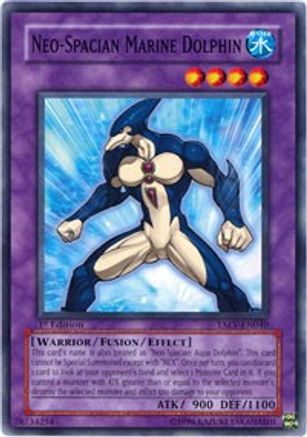 Neo-Spacian Marine Dolphin (TAEV-EN040) - Tactical Evolution 1st Edition - Premium Yugioh Single from Konami - Just $0.45! Shop now at Game Crave Tournament Store