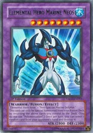 Elemental Hero Marine Neos (TAEV-EN041) - Tactical Evolution Unlimited - Premium Yugioh Single from Konami - Just $1.12! Shop now at Game Crave Tournament Store