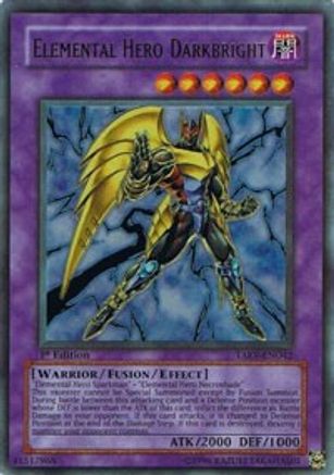 Elemental Hero Darkbright (TAEV-EN042) - Tactical Evolution Unlimited - Premium Yugioh Single from Konami - Just $0.94! Shop now at Game Crave Tournament Store