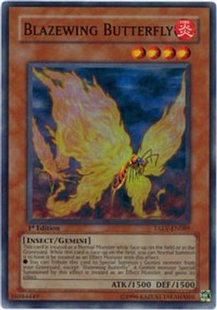 Blazewing Butterfly (TAEV-EN089) - Tactical Evolution Unlimited - Premium Yugioh Single from Konami - Just $0.46! Shop now at Game Crave Tournament Store
