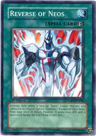 Reverse of Neos (TAEV-EN046) - Tactical Evolution Unlimited - Premium Yugioh Single from Konami - Just $0.25! Shop now at Game Crave Tournament Store