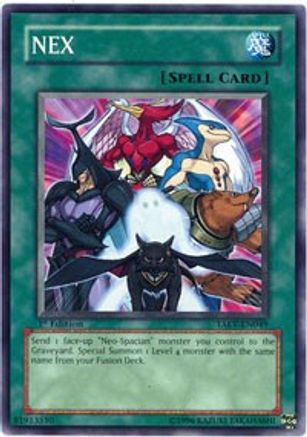 NEX (TAEV-EN049) - Tactical Evolution Unlimited - Premium Yugioh Single from Konami - Just $0.09! Shop now at Game Crave Tournament Store