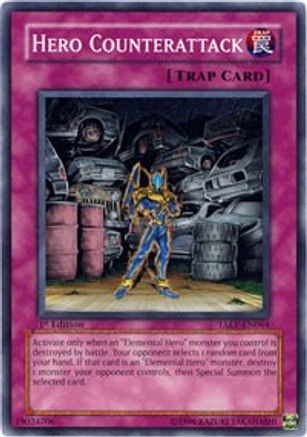 Hero Counterattack (TAEV-EN064) - Tactical Evolution Unlimited - Premium Yugioh Single from Konami - Just $0.26! Shop now at Game Crave Tournament Store