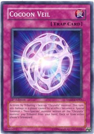 Cocoon Veil (TAEV-EN065) - Tactical Evolution 1st Edition - Premium Yugioh Single from Konami - Just $0.28! Shop now at Game Crave Tournament Store